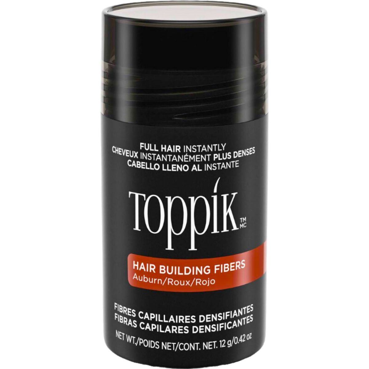 Toppik סיבי שיער טופיק צבע אדום 12 גרם Toppik סיבי שיער טופיק צבע אדום 12 גרם