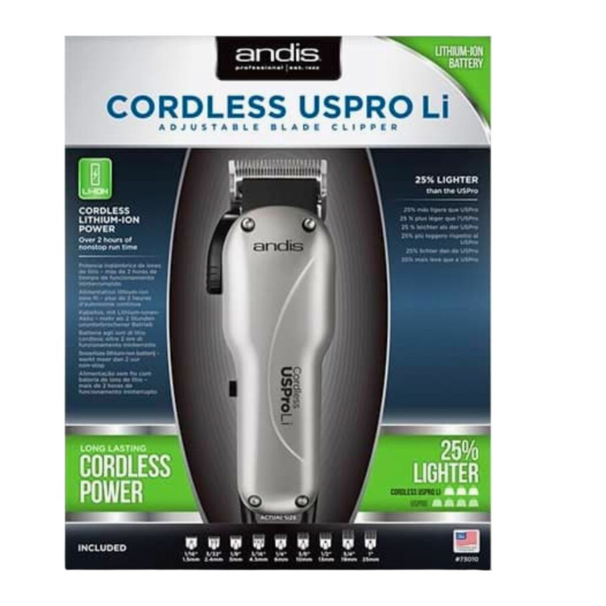 ����� ������ ����� Andis Cordless UsPro LCL