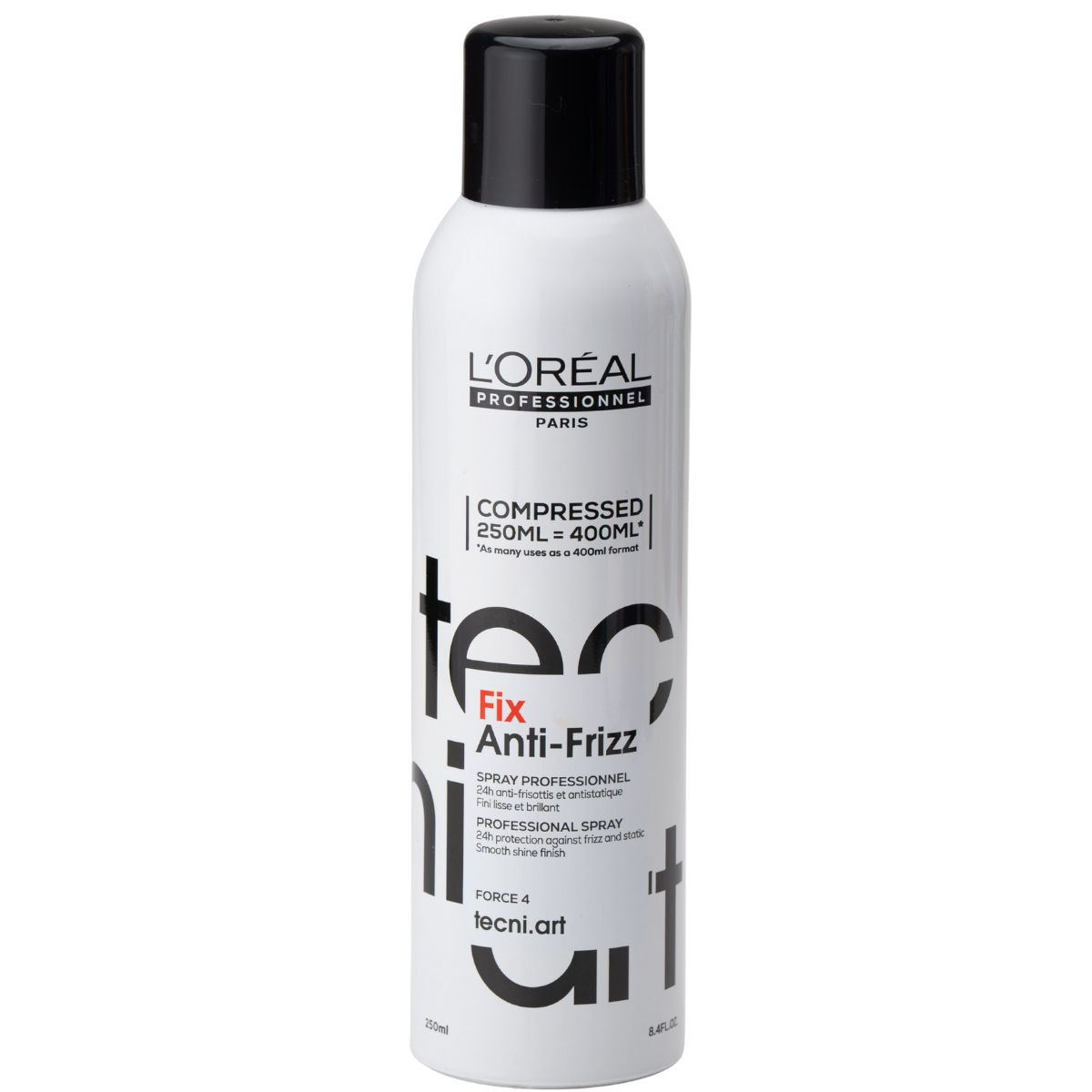 ספריי פיקס אנטי פריז ANTI-FRIZZ טכני ארט LOREAL לוריאל 250 מ"ל ספריי פיקס אנטי פריז ANTI-FRIZZ טכני ארט LOREAL לוריאל 250 מ"ל