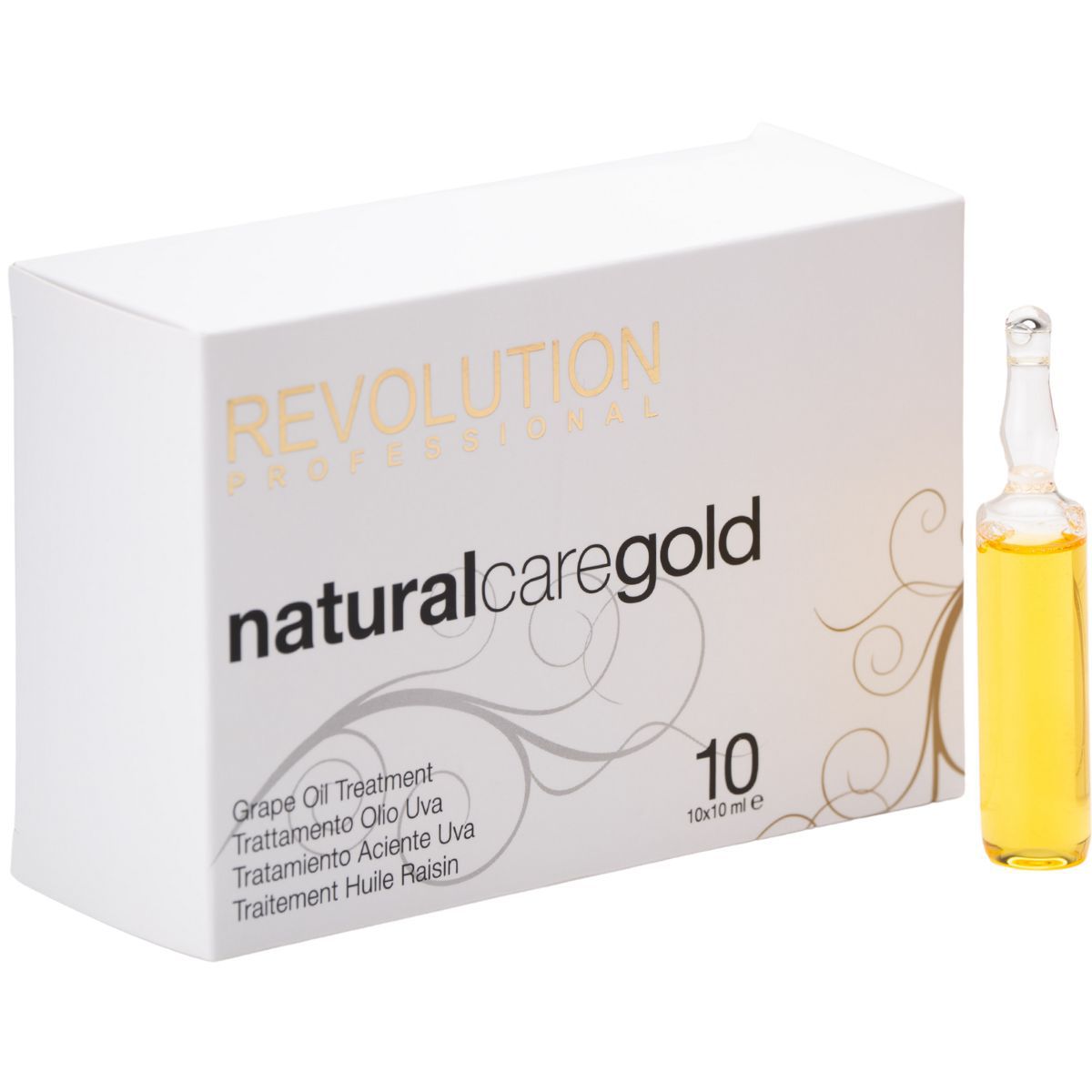 אמפולות לשיער שמן ענבים רבלון 10*10 מ"ל אמפולות לשיער שמן ענבים רבלון 10*10 מ"ל