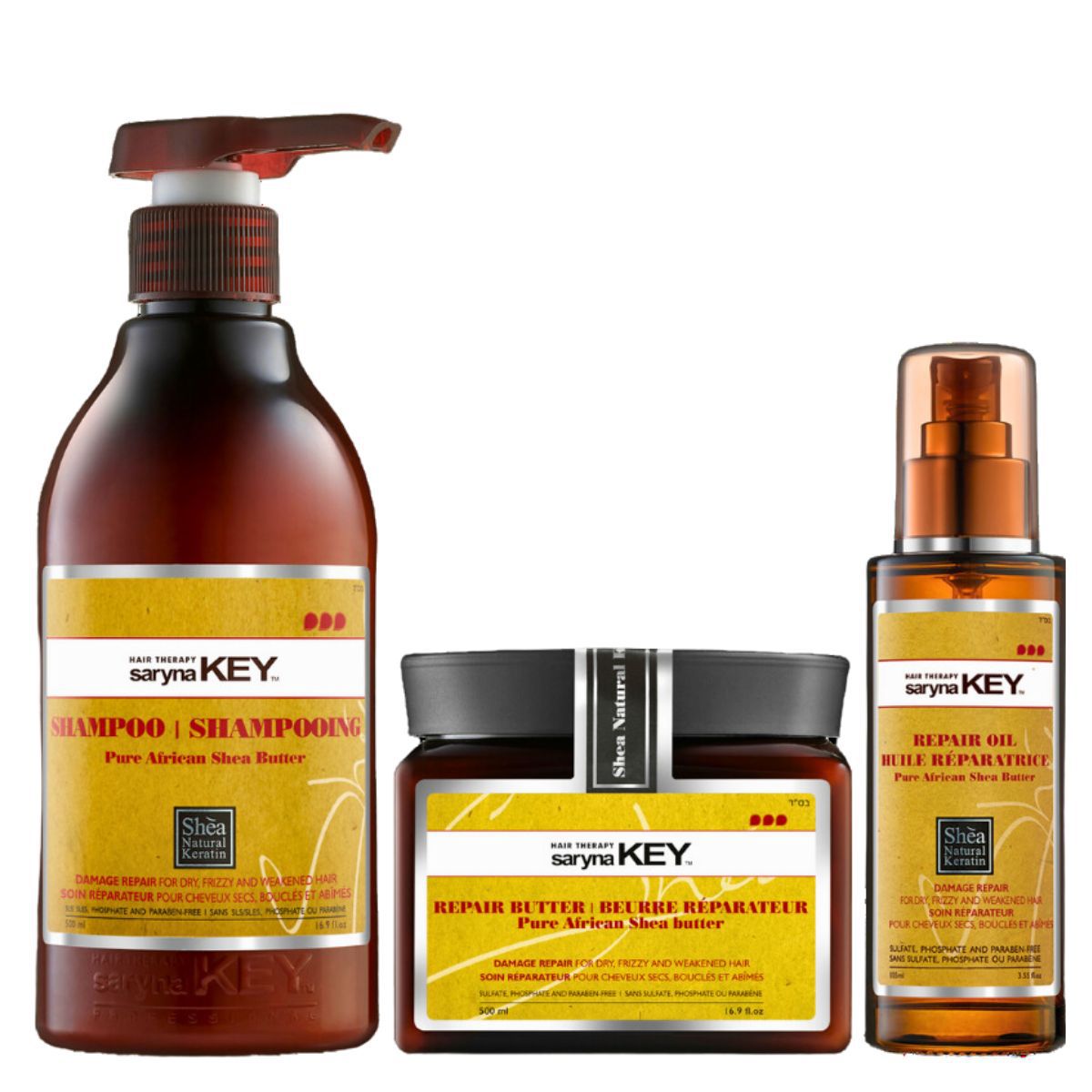 מארז טיפוח לשיער לשיער יבש ופגום שמפו ,מסכה וסרום סרינה קיי מארז טיפוח לשיער לשיער יבש ופגום שמפו ,מסכה וסרום סרינה קיי