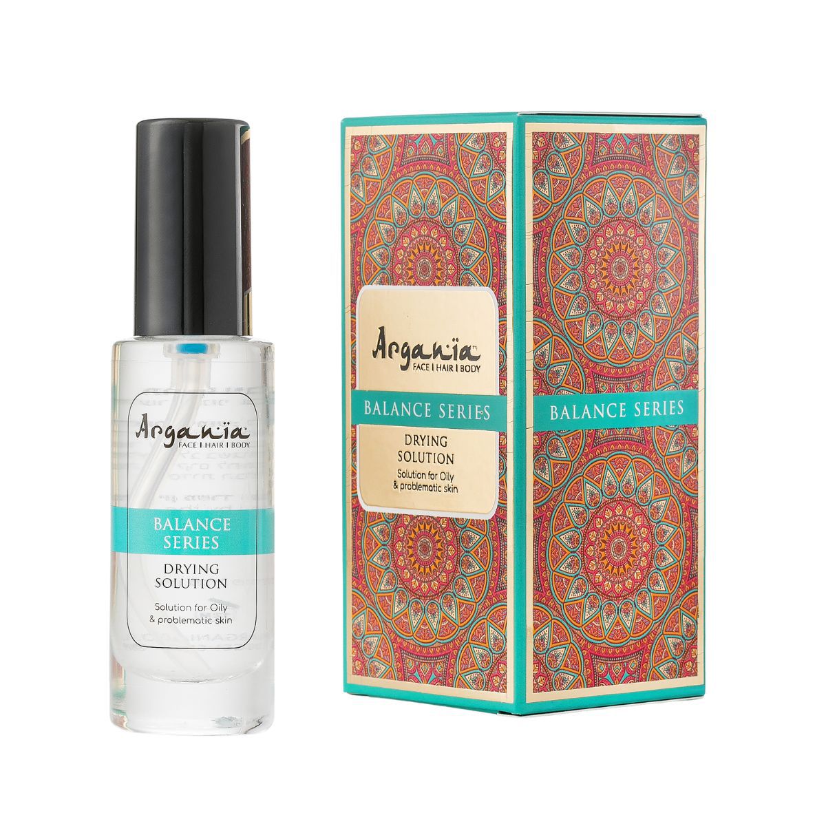 תרחיף ייבוש לעור שמנוני ובעייתי ארגניה 30 מ"ל ARGANIA תרחיף ייבוש לעור שמנוני ובעייתי ארגניה 30 מ"ל ARGANIA