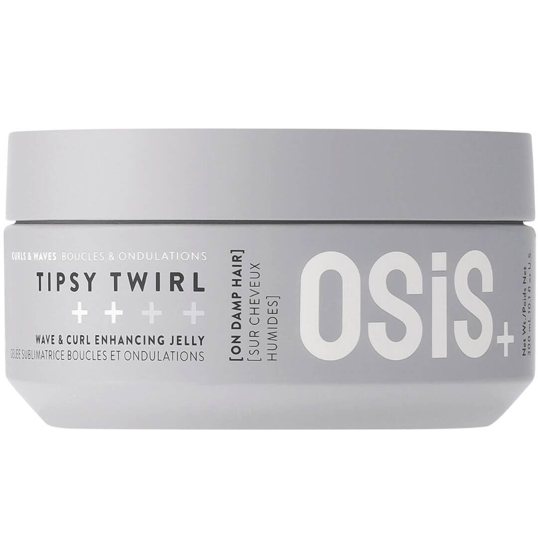 ג'ל לעיצוב תלתלים OSIS + TIPSY TWIRL שוורצקופף 300 מ"ל ג'ל לעיצוב תלתלים OSIS + TIPSY TWIRL שוורצקופף 300 מ"ל