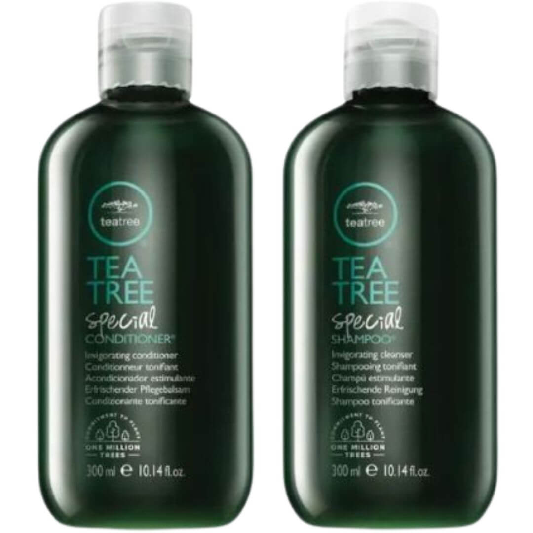 מארז שמפו + מרכך TEA TREE לשיער שומני פול מיטשל 300 מ"ל מארז שמפו + מרכך TEA TREE לשיער שומני פול מיטשל 300 מ"ל