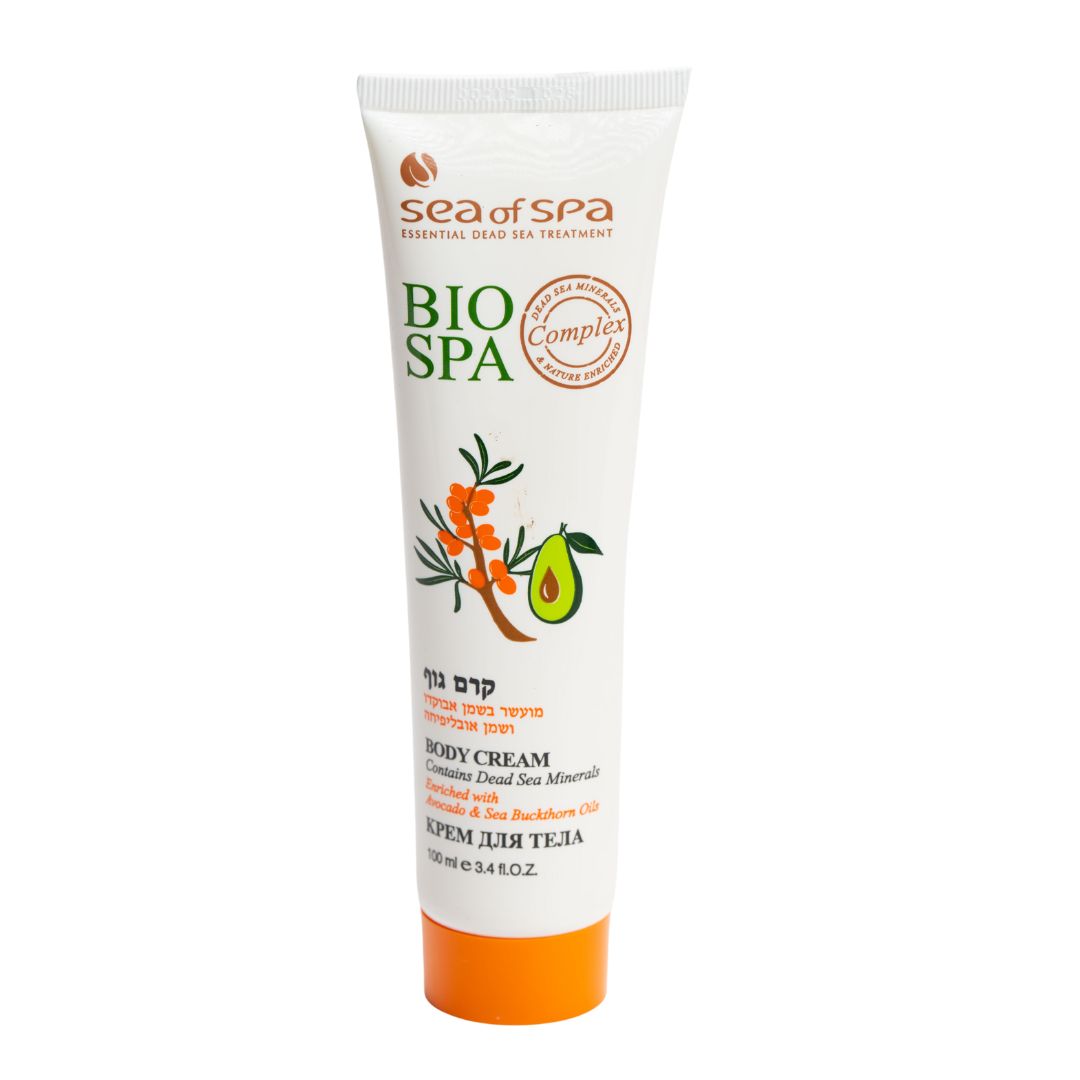 קרם גוף BIO SPA מועשר בשמן אבוקדו ושמן אובליפיחה סי אוף ספא 100 מ"ל קרם גוף BIO SPA מועשר בשמן אבוקדו ושמן אובליפיחה סי אוף ספא 100 מ"ל
