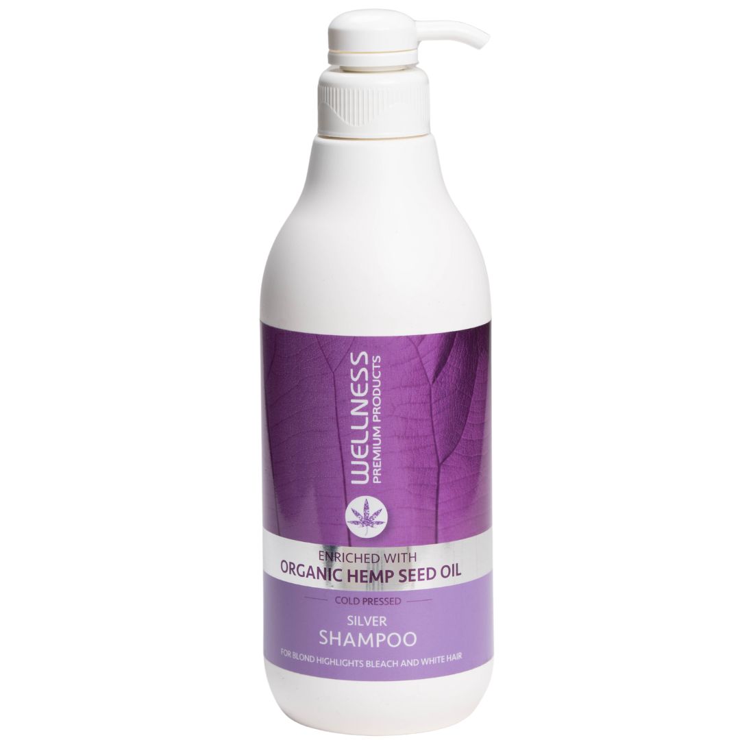 שמפו סילבר WELLNESS לשיער בלונדיני 1000 מ"ל וולנס שמפו סילבר WELLNESS לשיער בלונדיני 1000 מ"ל וולנס