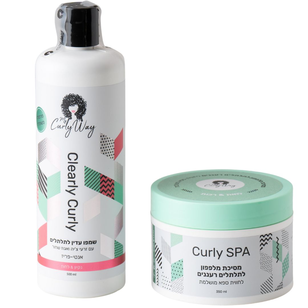 ���� ���� �������  MY CLEARLY CURLY   ���� ���� ��� ���� ���� 500 �"� + ����� ������ ������� ������ CURLY SPA ��� ���� ���� 350 �"�