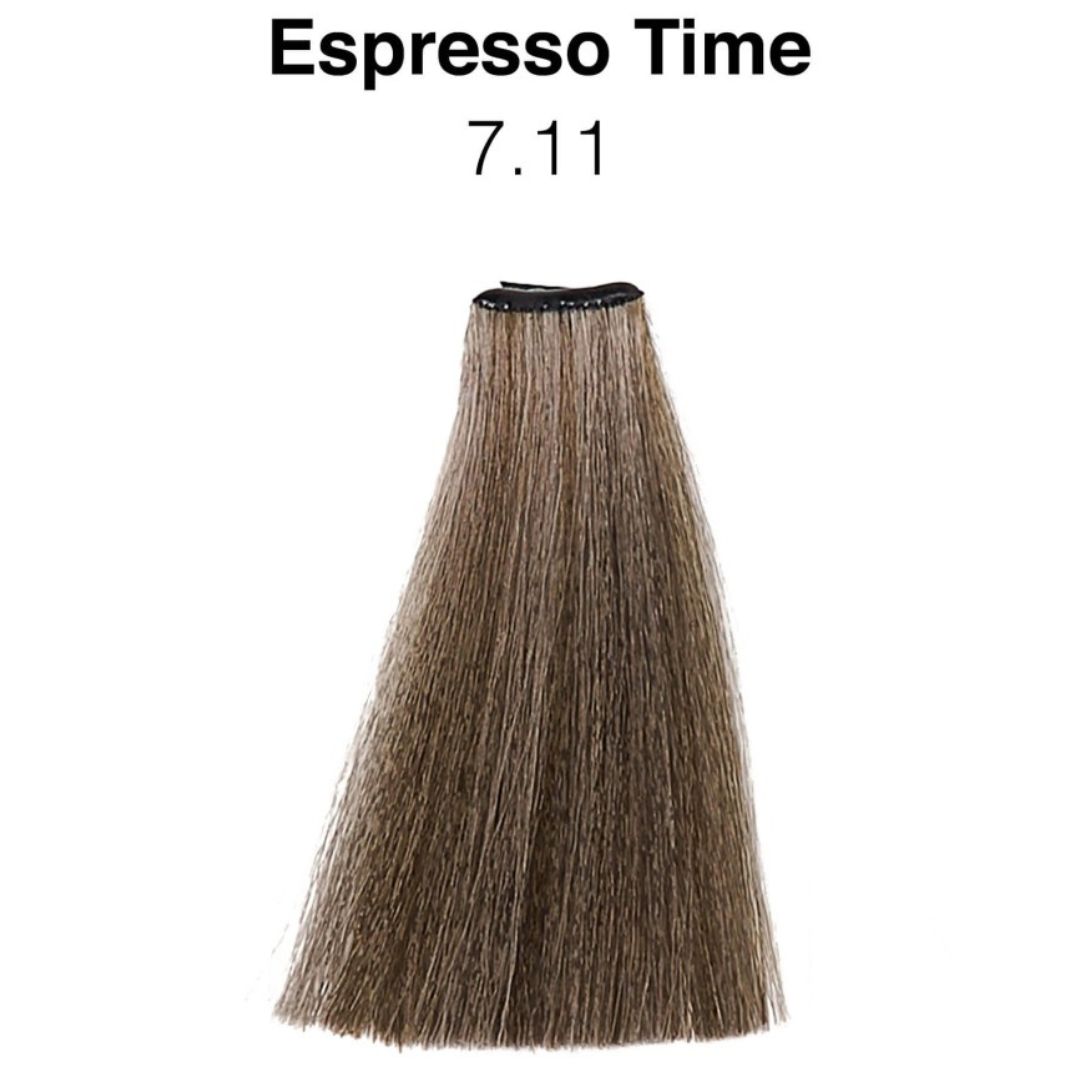 צבע לשיער 7.11 - Intense Ash Blond צבע אספרסו טיים, צבע שיער טבעוני ב 10 דקות! נובל 60 מ"ל צבע לשיער 7.11 - Intense Ash Blond צבע אספרסו טיים, צבע שיער טבעוני ב 10 דקות! נובל 60 מ"ל