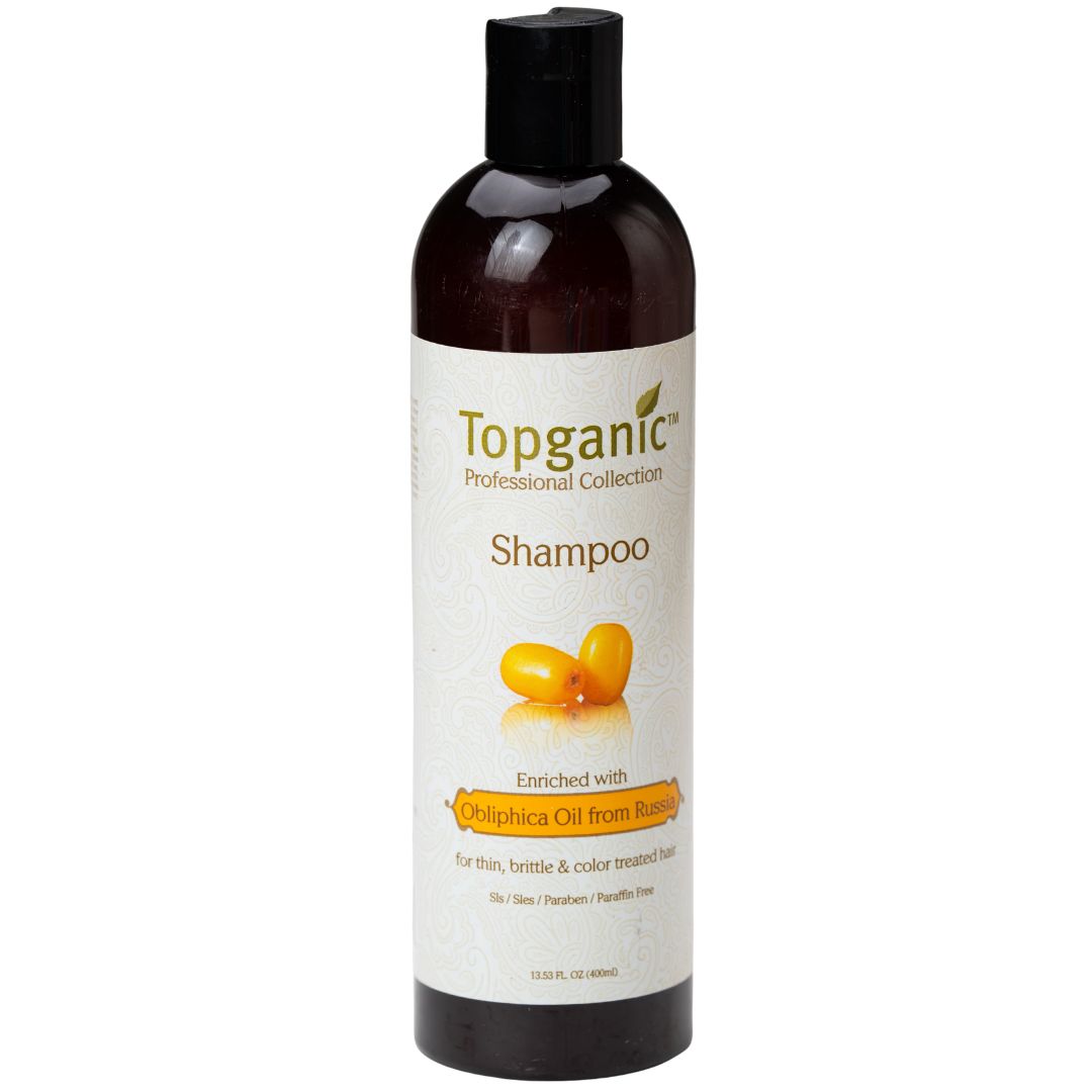 שמפו אובליפיחה TOPGANIC לשיער דק, שביר וצבוע טופגניק 400 מ"ל שמפו אובליפיחה TOPGANIC לשיער דק, שביר וצבוע טופגניק 400 מ"ל