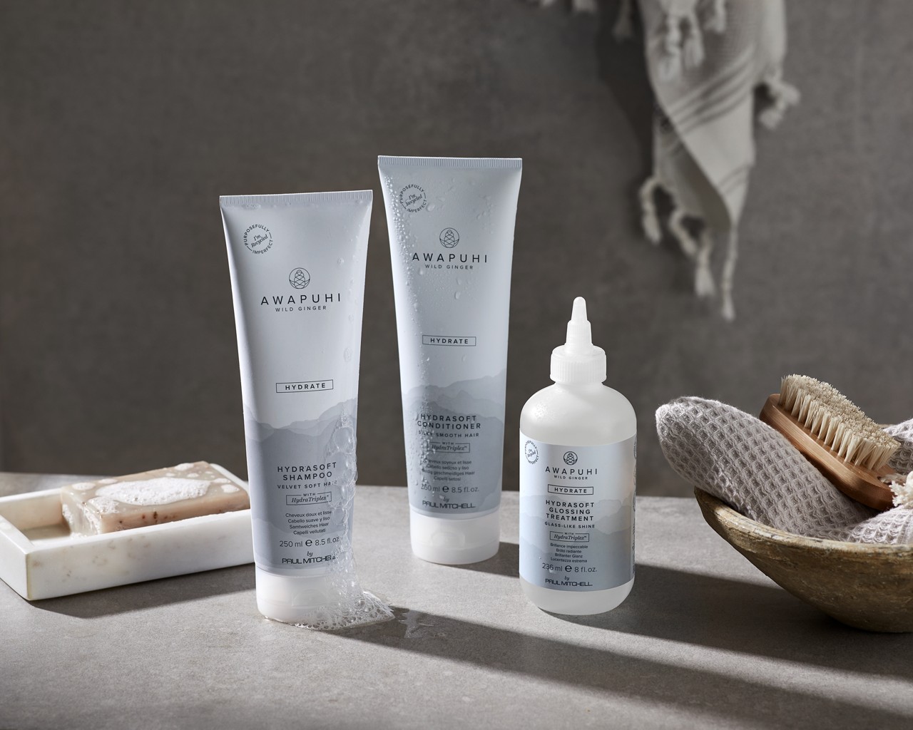 ���� ���� ����  ��������� AWAPUHI HYDRASOFT ����� ���� ��� ����� 250 �"� + ���� �����  Wild Ginger Hydrasoft  ��� ���� �����  ��� ����� 250 �"� + 