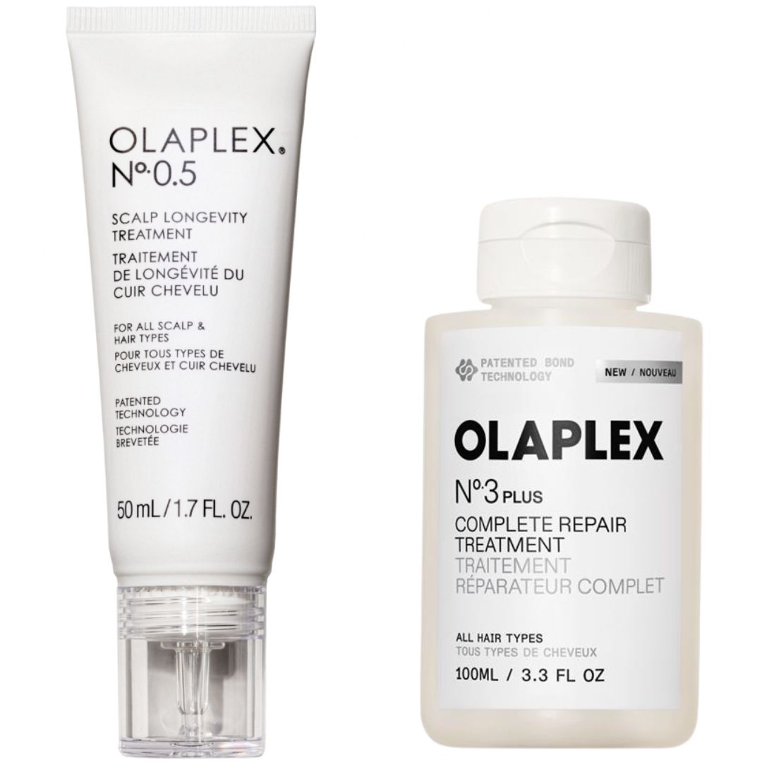 OLAPLEX 3 PLUS- טיפול אינטנסיבי לפני חפיפה 100 מ"ל + OLAPLEX NO. 0.5 SCALP LONGEVITY טיפול לקרקפת אולפלקס 50 מ"ל OLAPLEX 3 PLUS- טיפול אינטנסיבי לפני חפיפה 100 מ"ל + OLAPLEX NO. 0.5 SCALP LONGEVITY טיפול לקרקפת אולפלקס 50 מ"ל
