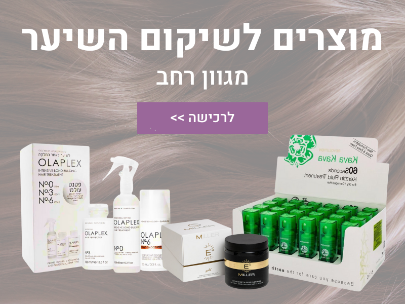 מוצרים לשיקום השיער